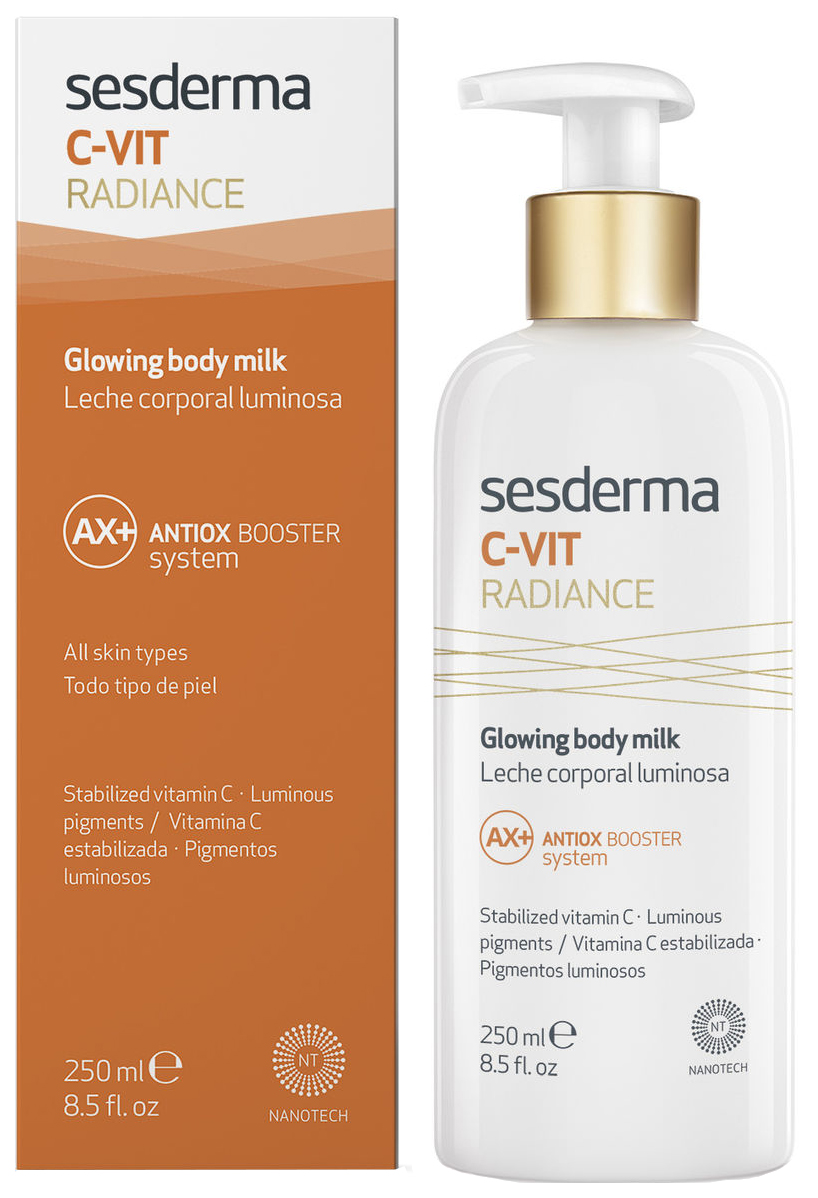 Молочко для тела Sesderma C-Vit Radiance Glowing Body Milk 250 мл