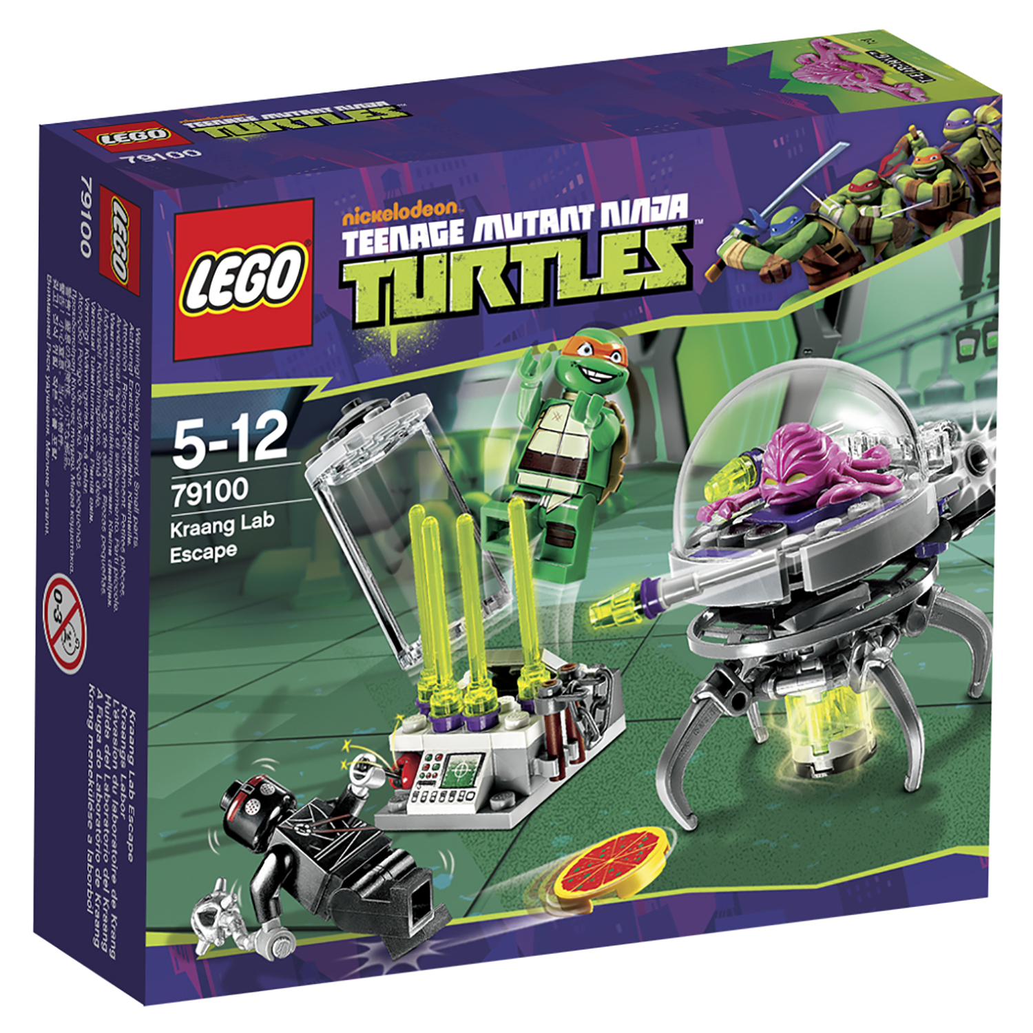 Конструктор LEGO Ninja Turtles Побег из лаборатории Крэнга (79100) – купить  в Москве, цены в интернет-магазинах на Мегамаркет