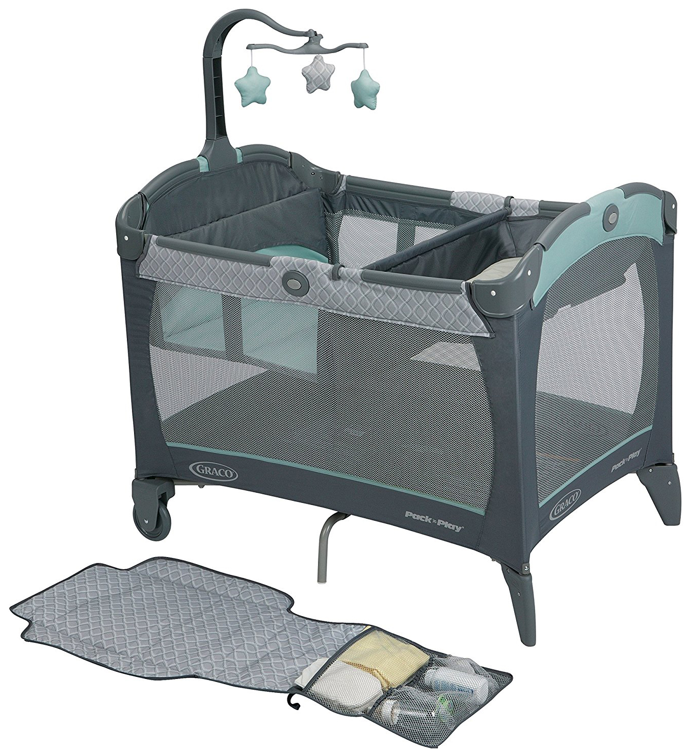 Манеж кровать graco prestige кровать манеж