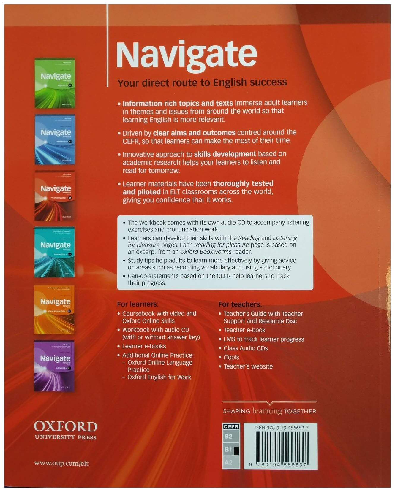 Oxford University Press Navigate: Pre-Intermediate B1. Workbook (+ Audio  CD) - купить самоучителя в интернет-магазинах, цены на Мегамаркет |