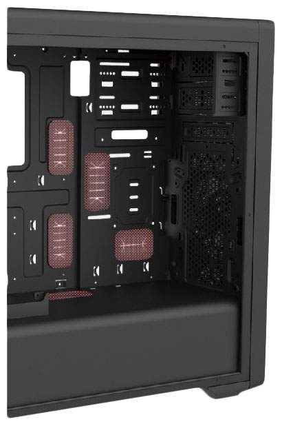 Компьютерный корпус Zalman N3 без БП black/transparent