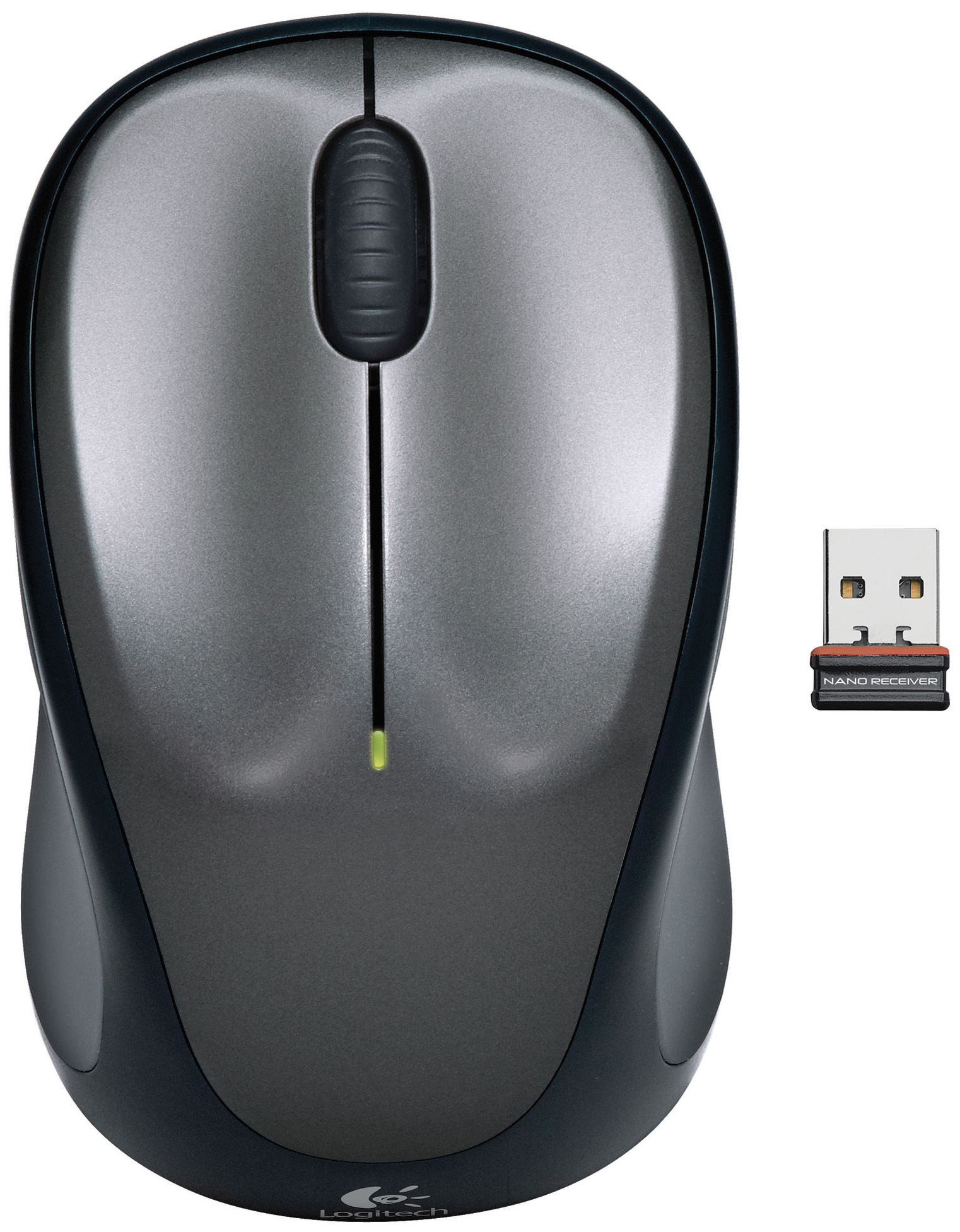 Беспроводная мышь Logitech M235 Grey/Black (910-002201), купить в Москве, цены в интернет-магазинах на Мегамаркет