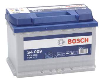 Аккумулятор автомобильный BOSCH S4 Silver 0 092 S40 090 74 Ач - купить в ООО "НижБел", цена на Мегамаркет