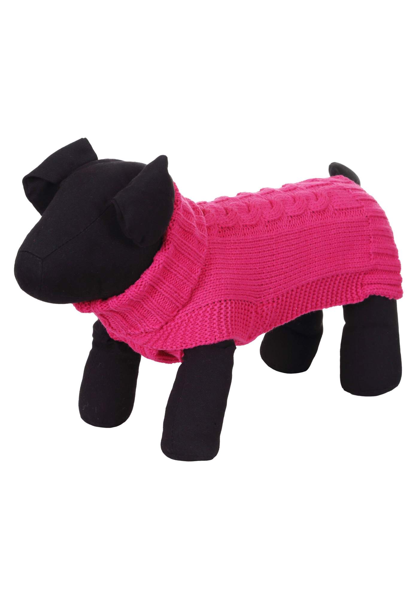 Свитер для собак RUKKA Wooly Knitwear размер L розовый 43см