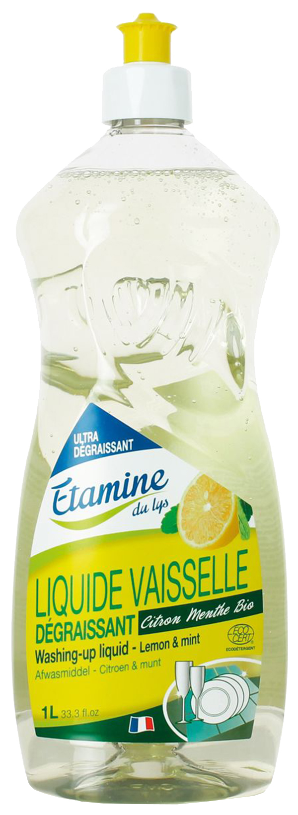 Средство для мытья детской посуды Etamine du lys Лимон и мята, 1 л