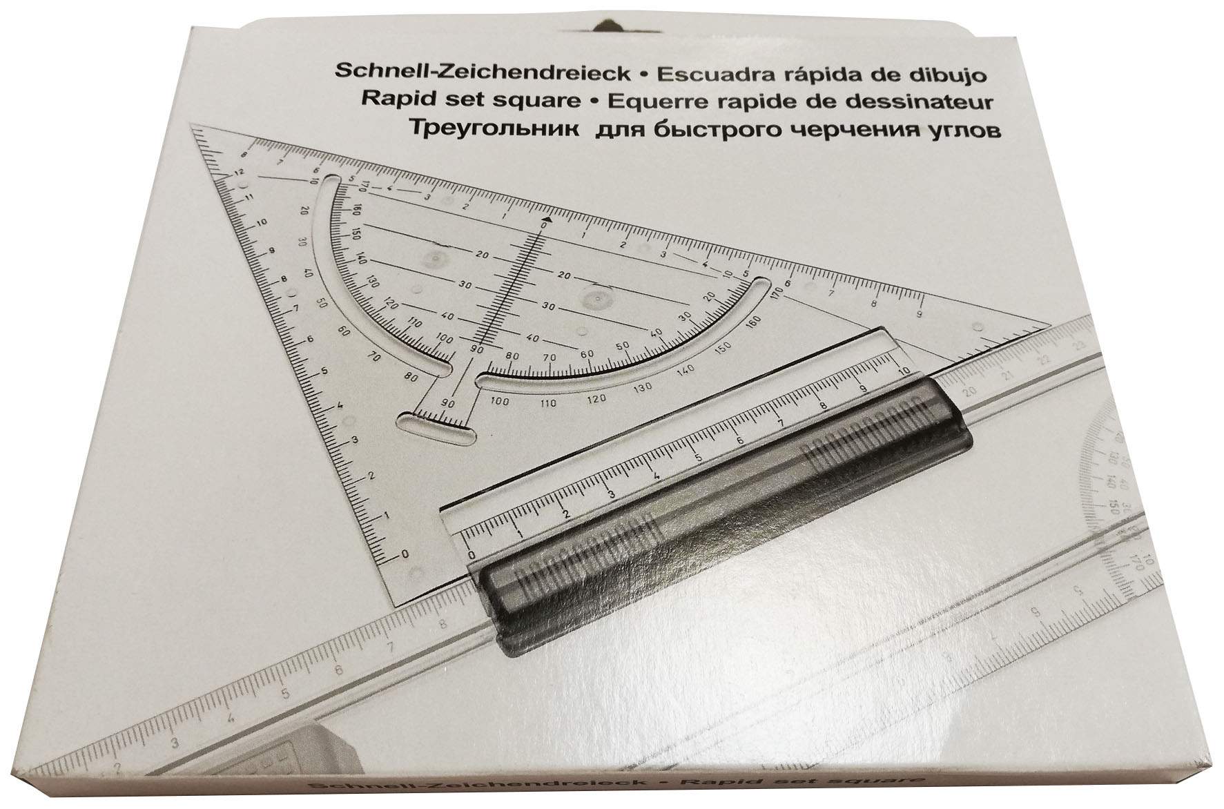 Rotring Угольник-транспортир Hebel Maul для рейсшин кульманов и чертежных досок 614960