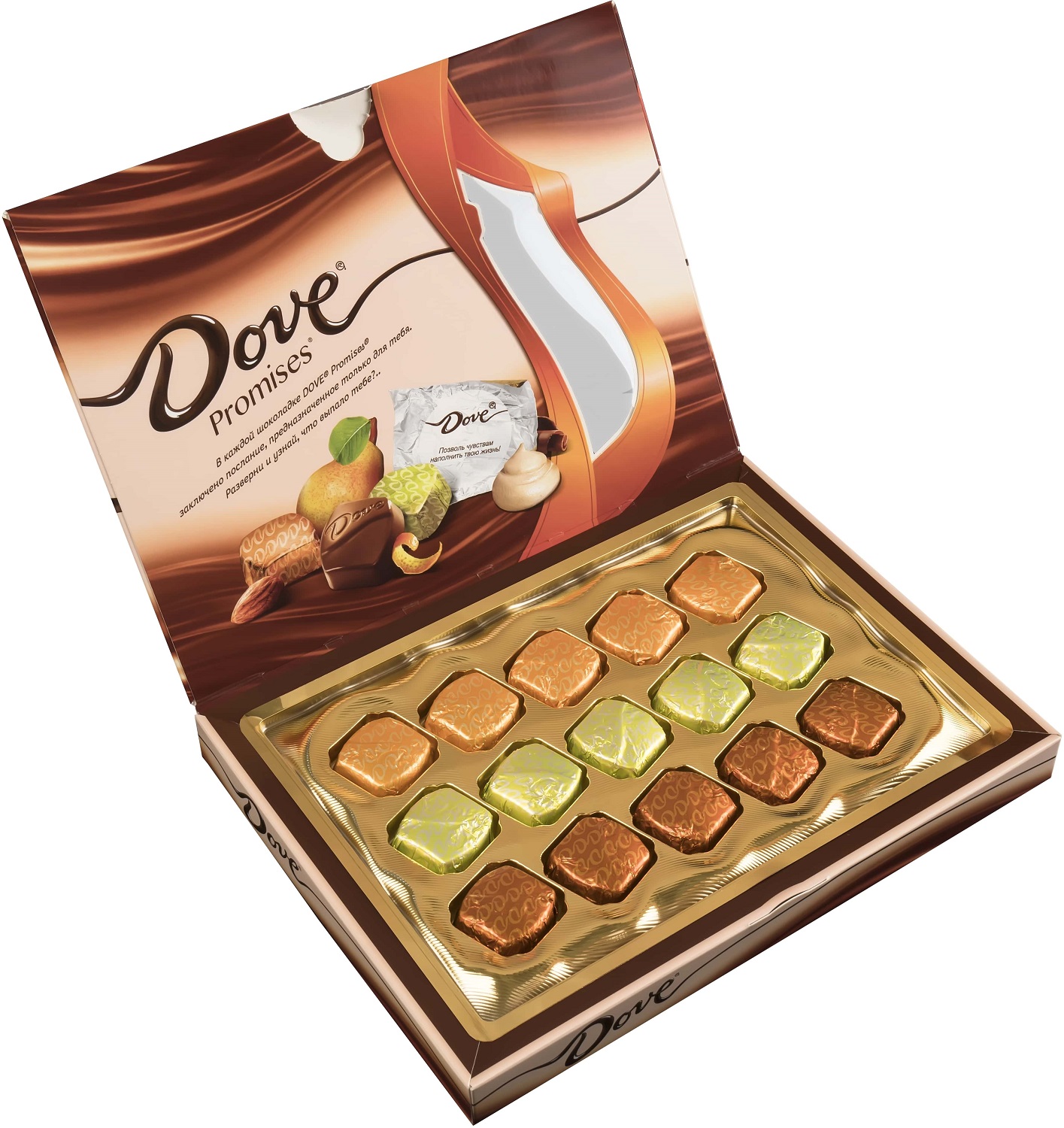Набор конфет Dove promises десертное ассорти 118 г