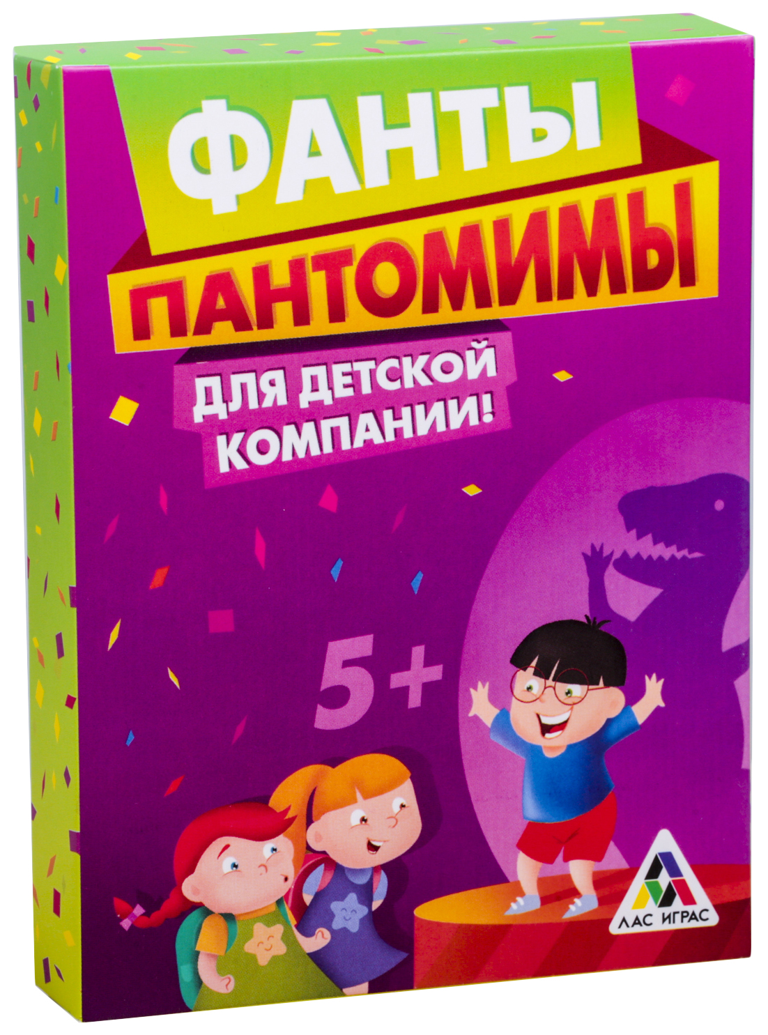 Настольная игра Пантомимы для детской компании!, фанты ЛАС ИГРАС - купить в  ООО КОНСТАНТА, цена на Мегамаркет