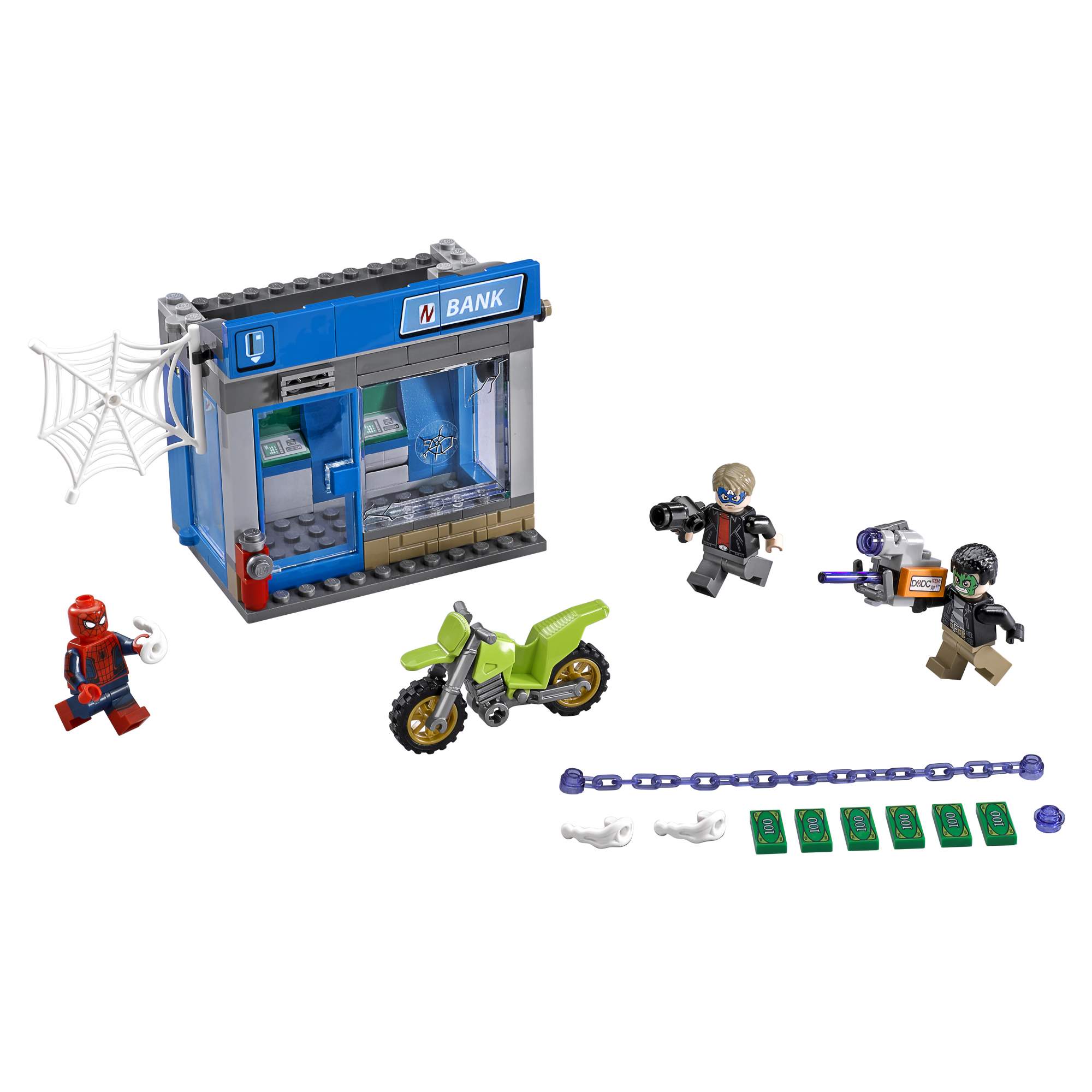 Купить: Конструктор LEGO Super Heroes Ограбление банкомата (76082) по цене  8990 руб.