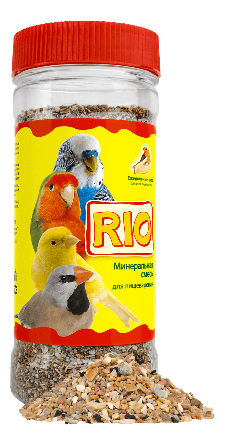 Смесь минеральная для всех видов птиц RIO 520г