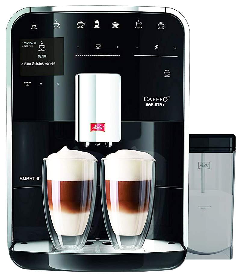 Кофемашина автоматическая Melitta Caffeo Barista T Smart F 830-102, купить в Москве, цены в интернет-магазинах на Мегамаркет