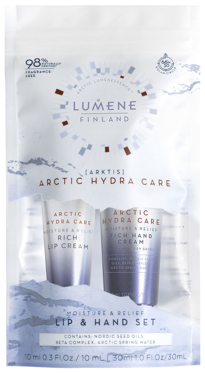 lumene arctic hydra care для губ