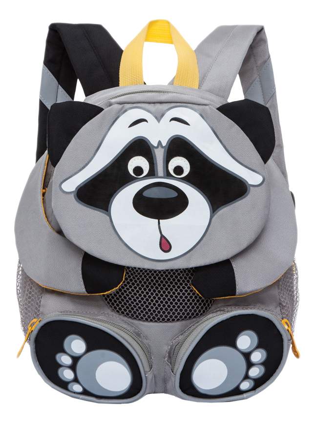 Рюкзак детский Grizzly RS-898-2 детский енот