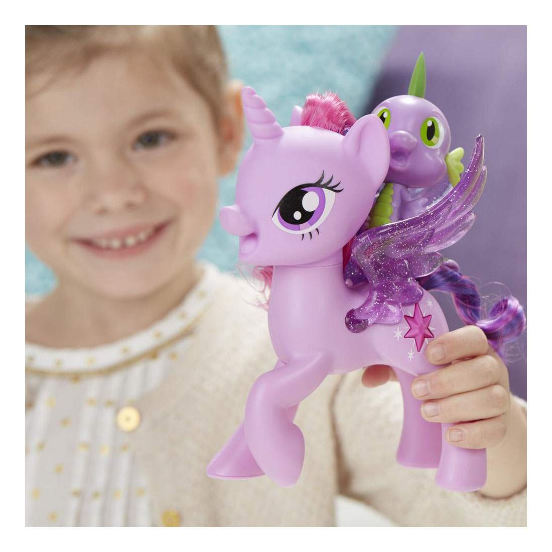 Игровой набор My little Pony My Little Pony Сияние Поющие Твайлайт и Спайк  – купить в Москве, цены в интернет-магазинах на Мегамаркет