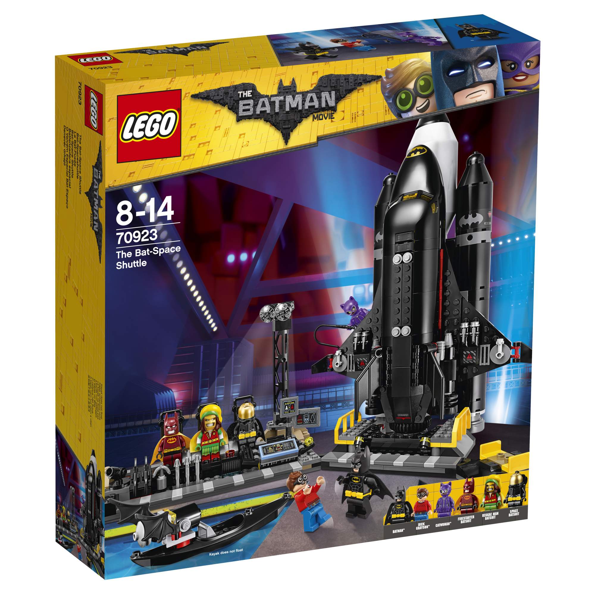 Конструктор LEGO DC Comics Batman Movie Космический шаттл Бэтмена (70923)