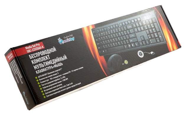 Комплект клавиатура и мышь Smartbuy 23335AG
