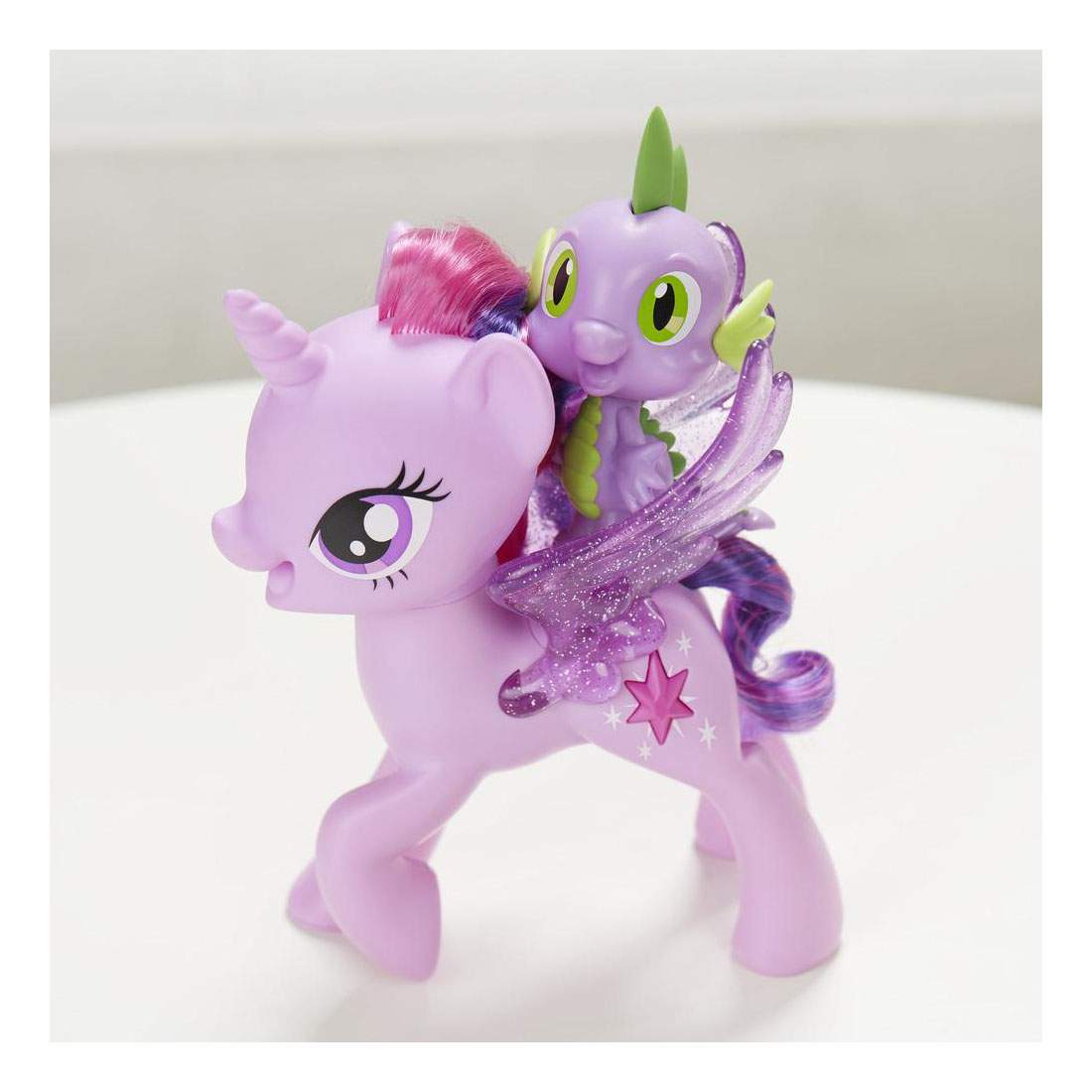 Игровой набор My little Pony My Little Pony Сияние Поющие Твайлайт и Спайк  – купить в Москве, цены в интернет-магазинах на Мегамаркет