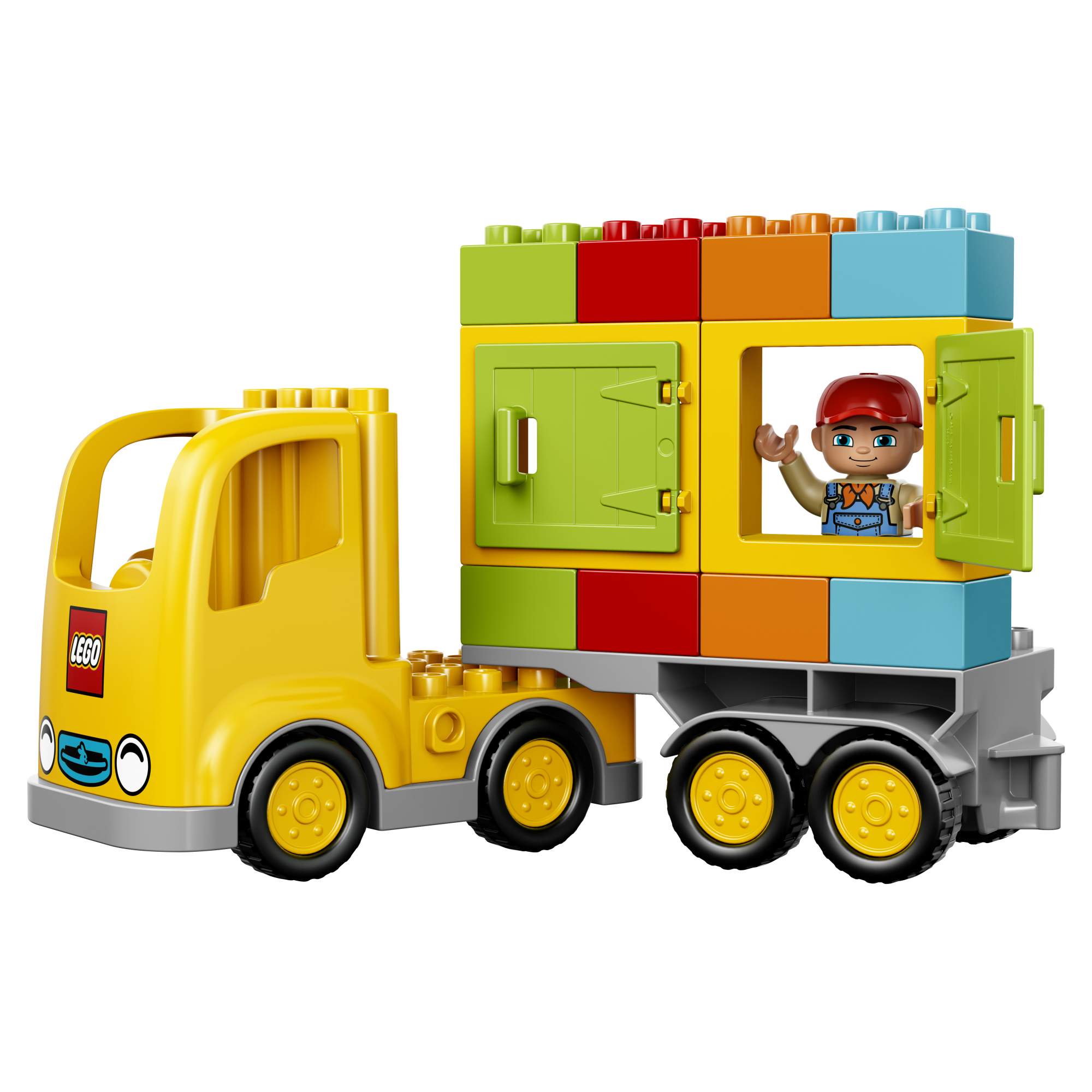 Конструктор LEGO DUPLO Town Желтый грузовик (10601) - отзывы покупателей на  Мегамаркет