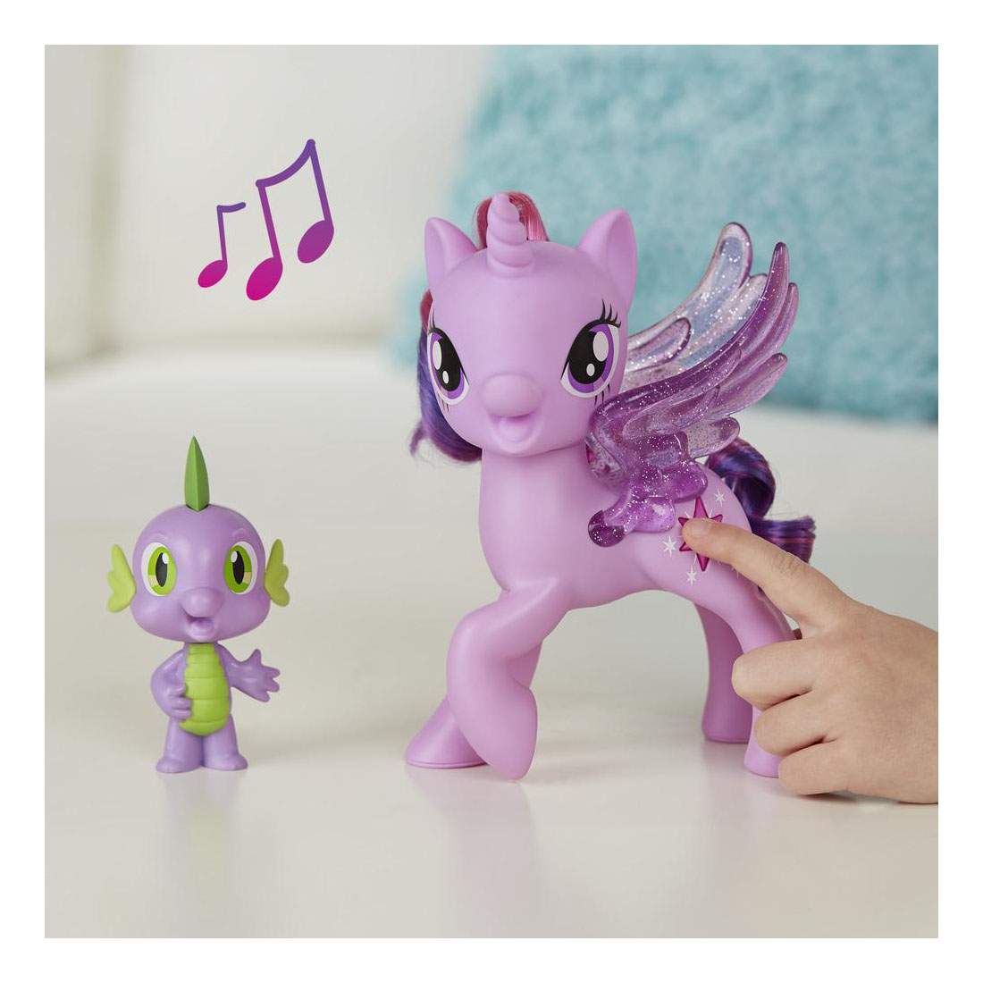 Игровой набор My little Pony My Little Pony Сияние Поющие Твайлайт и Спайк  – купить в Москве, цены в интернет-магазинах на Мегамаркет