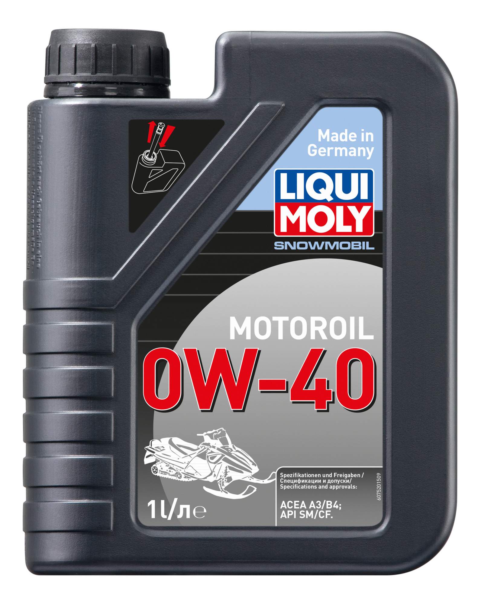 Моторное масло Liqui Moly SnoWmobil Motoroil 0W40 1л - купить в MILZAP (ДСМ), цена на Мегамаркет