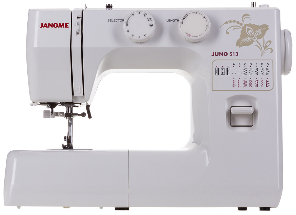 Швейная машина Janome Juno 513, купить в Москве, цены в интернет-магазинах на Мегамаркет