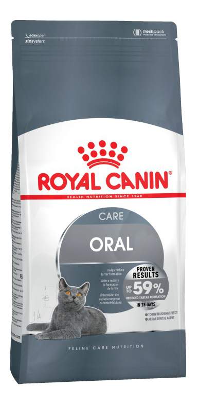 Сухой корм для кошек ROYAL CANIN Oral Care, для защиты полости рта, 8кг