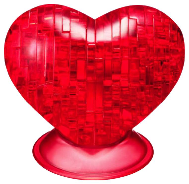 Головоломка Crystal Puzzle Сердце красное 90012