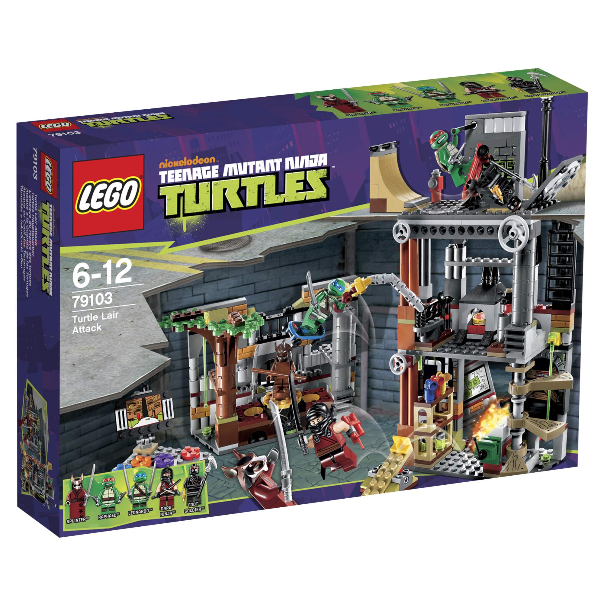 Конструктор LEGO Ninja Turtles Атака на базу черепашек (79103) – купить в  Москве, цены в интернет-магазинах на Мегамаркет