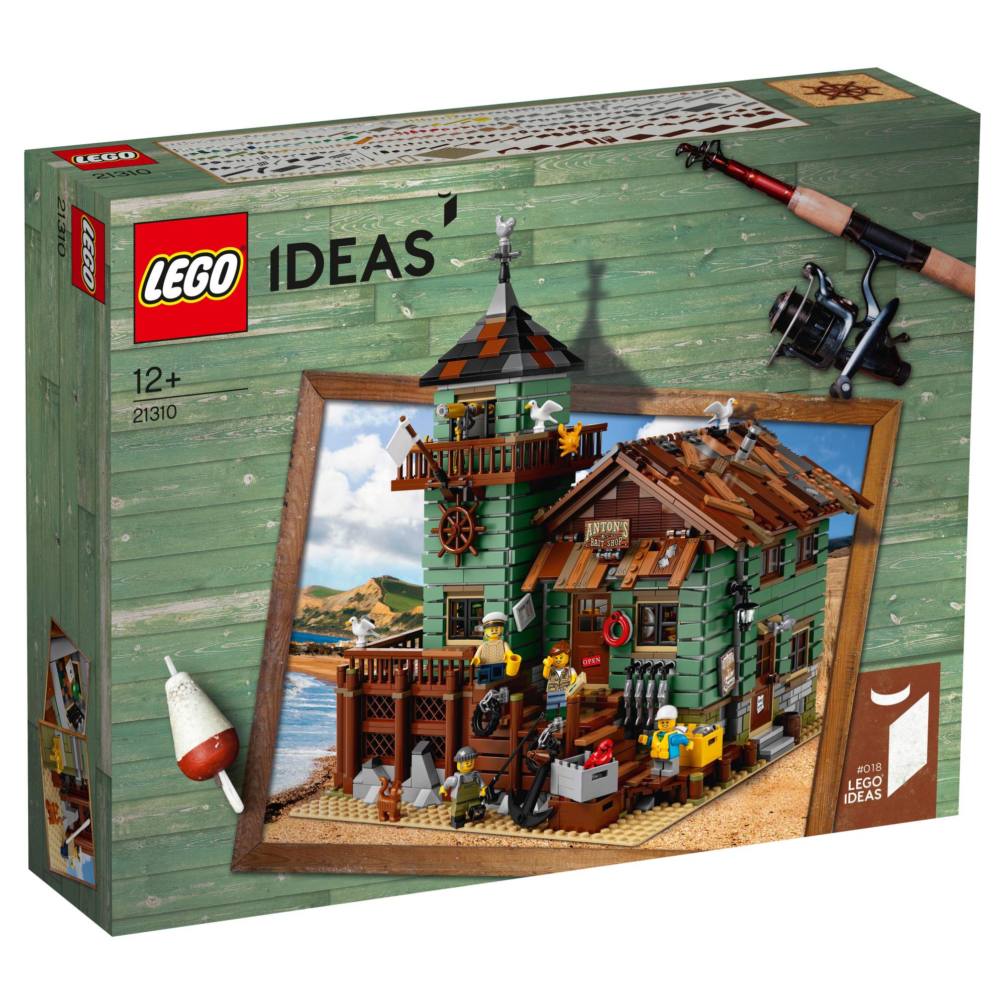 Отзывы о конструктор LEGO Ideas Старый рыболовный магазин (21310) - отзывы  покупателей на Мегамаркет | конструкторы LEGO 21310 - 100000093137