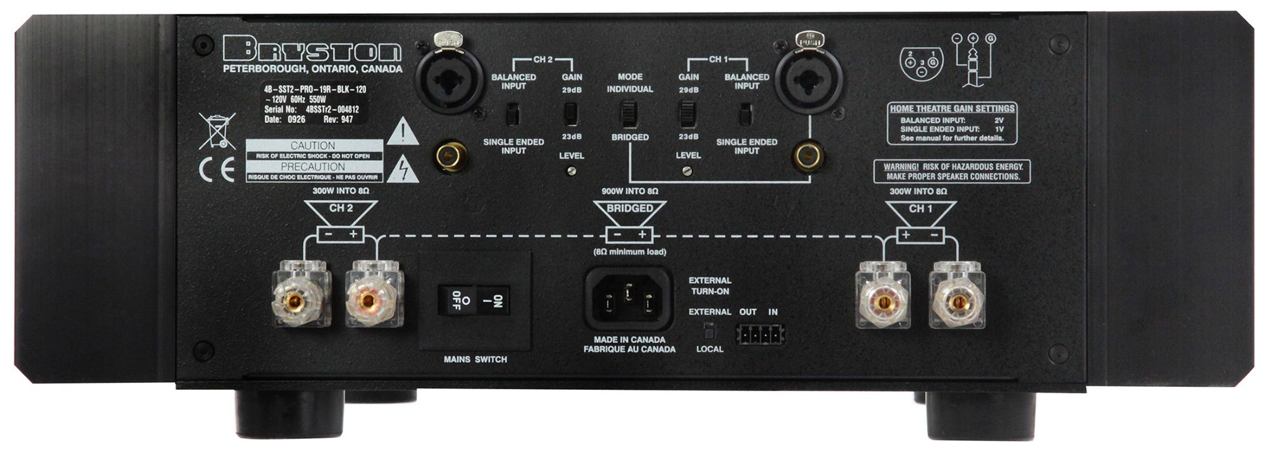 Bryston 4b sst2 схема