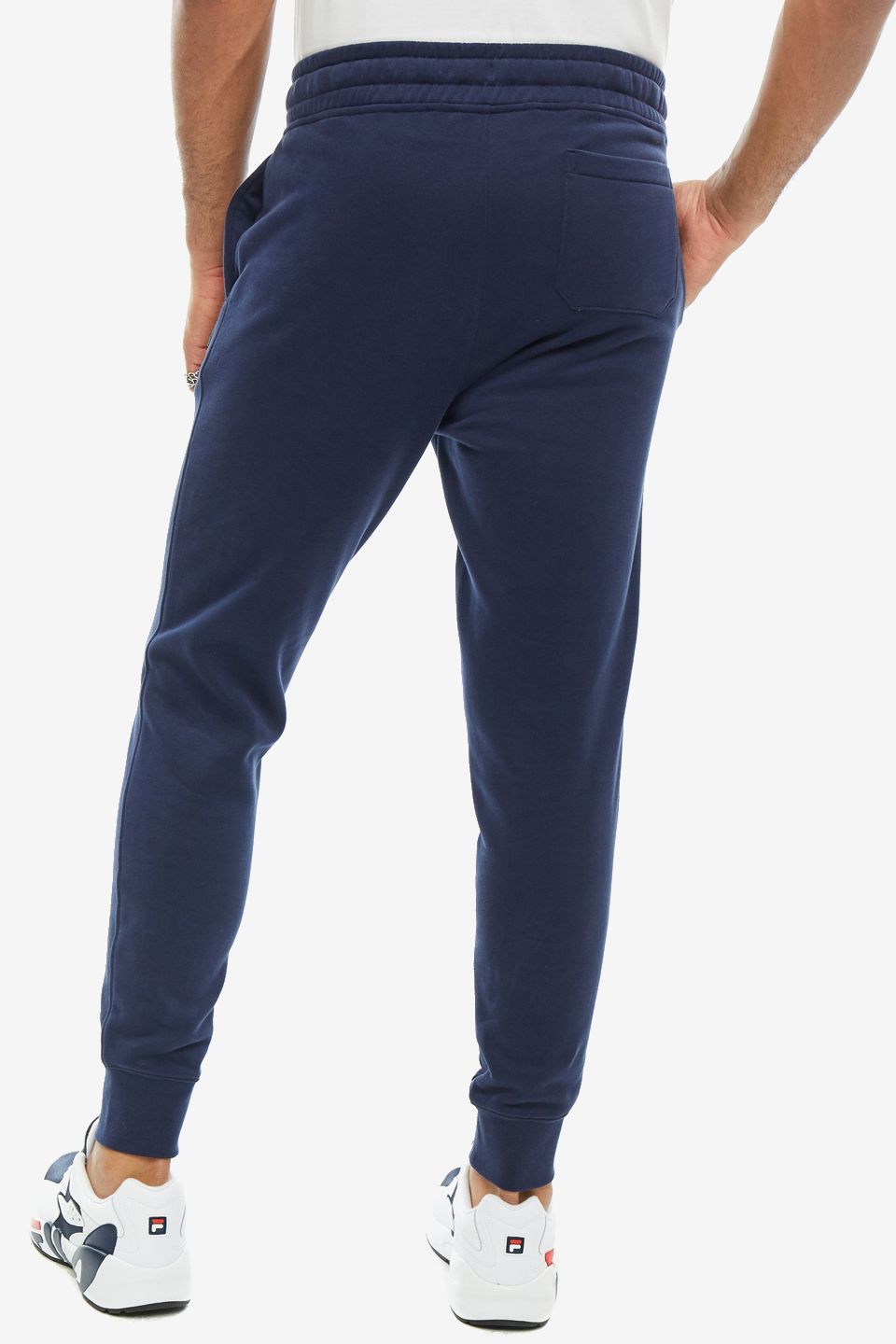 Спортивные брюки мужские FILA LM171YB4-410 синие 2XL - купить в Москве,цены на Мегамаркет