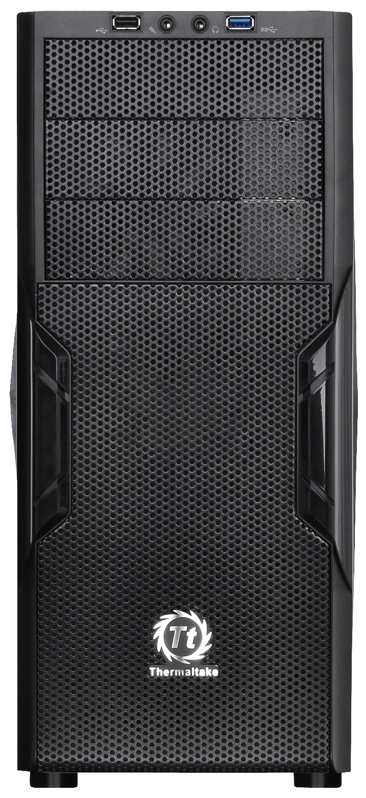 Корпус компьютерный Thermaltake Versa H22 (CA-1B3-00-M1WN-00) Black, купить в Москве, цены в интернет-магазинах на Мегамаркет