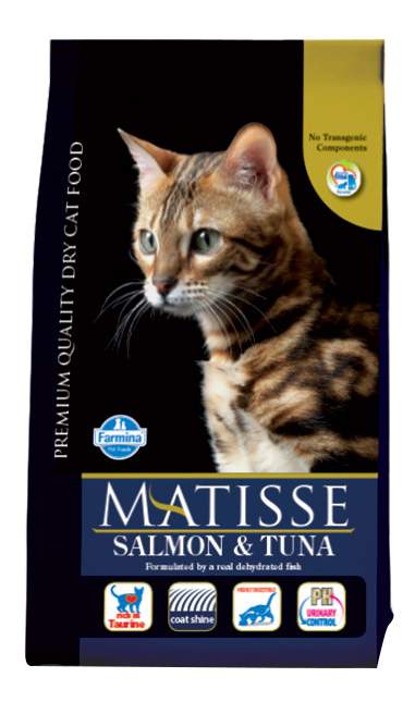 Сухой корм для кошек Farmina Matisse, лосось и тунец, 20кг