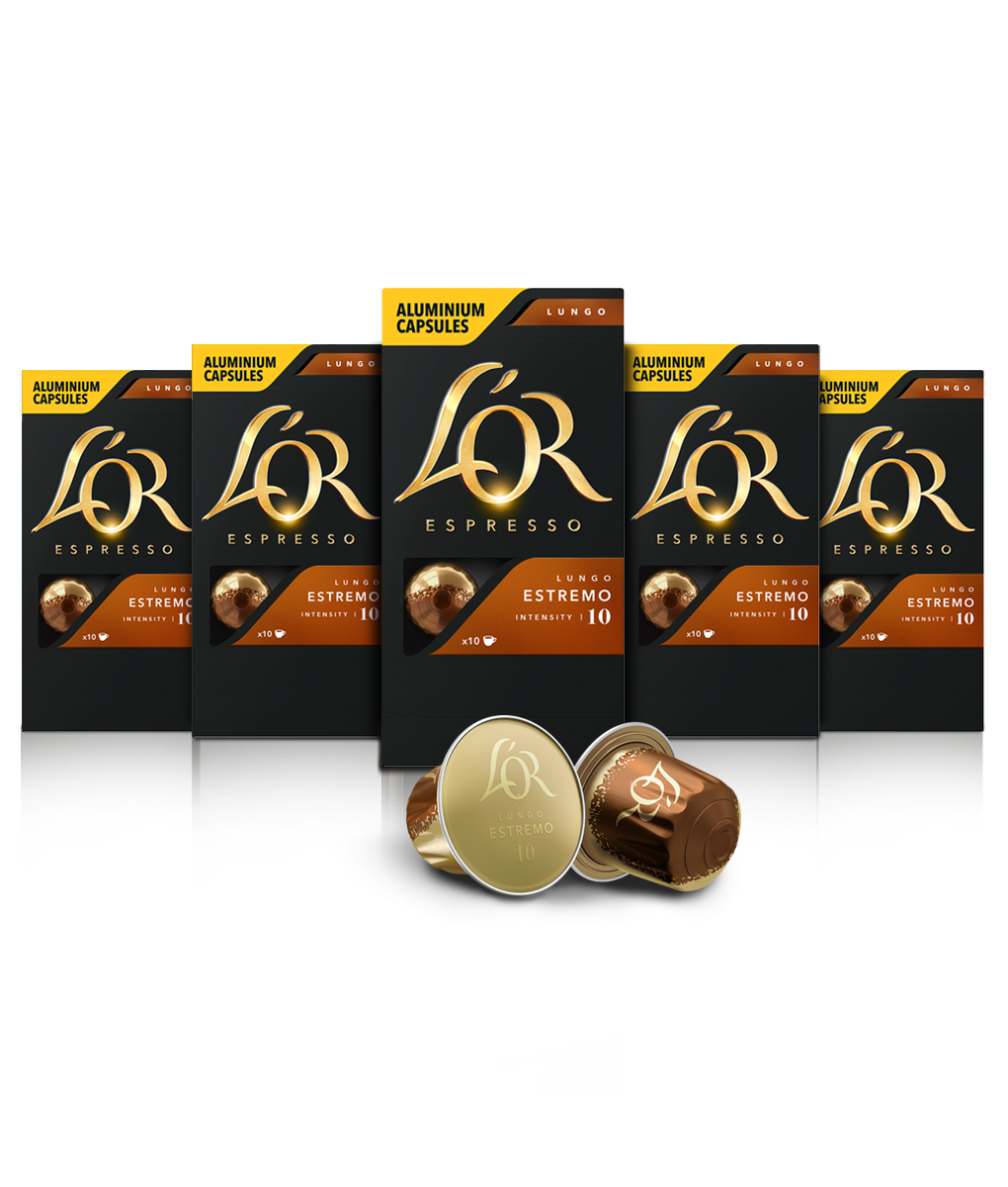 Набор кофе в капсулах L’OR Espresso Lungo Estremo 10 упаковок