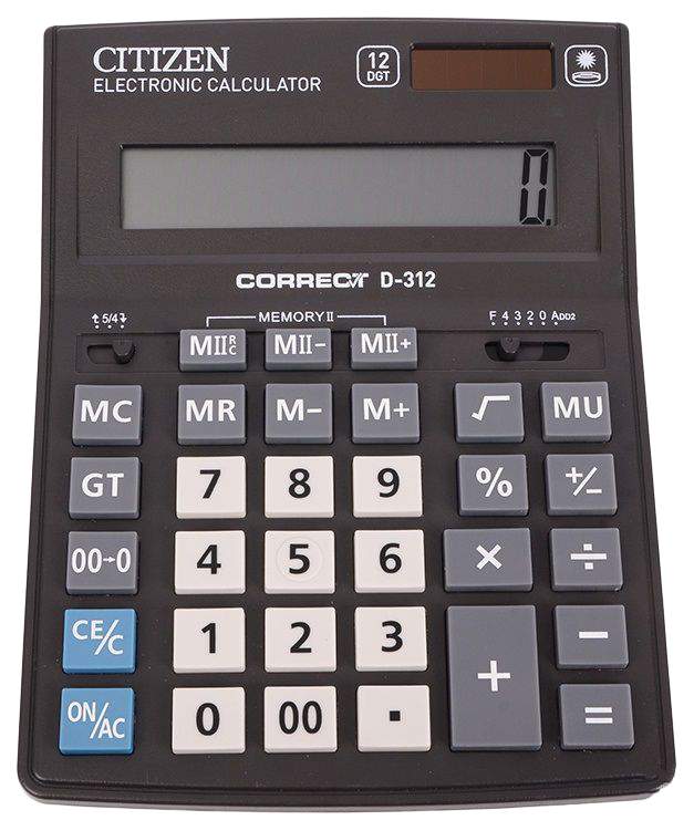 Правильно настроенный калькулятор фото