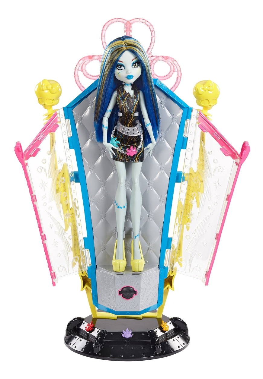 Купить игровой набор Monster High Франки и подзарядная станция, цены на  Мегамаркет