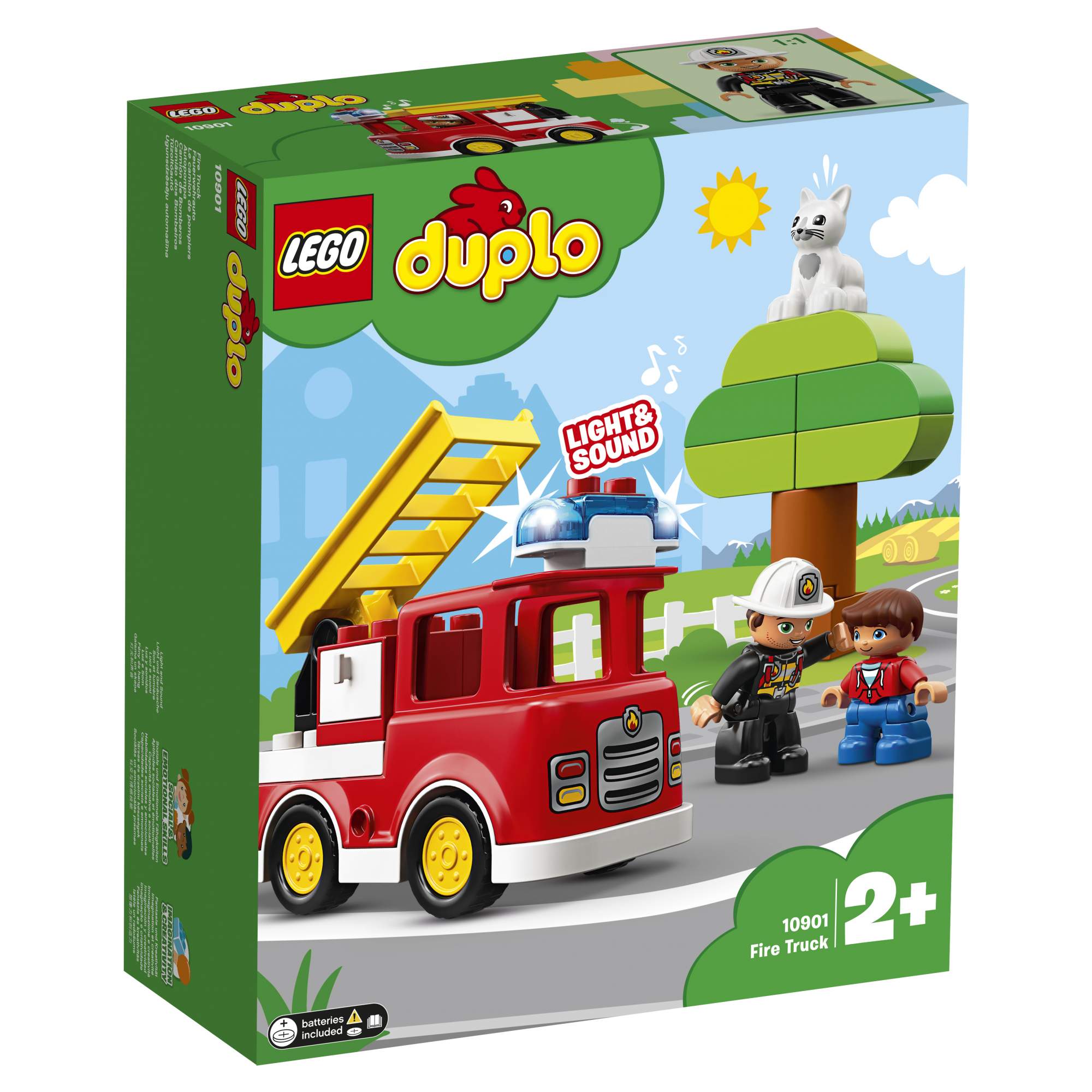 Отзывы о конструктор LEGO DUPLO 10901 Пожарная машина - отзывы покупателей  на Мегамаркет | конструкторы LEGO 10901 - 100024215838