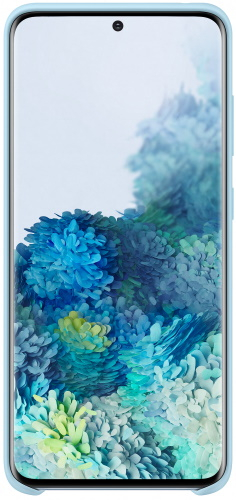 Чехол Samsung Silicone Cover X1 для Galaxy S20 Sky Blue