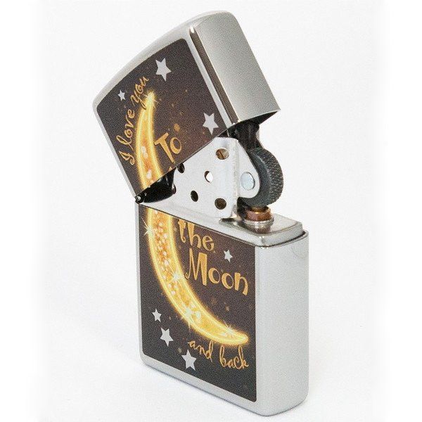 Lighter moon. Zippo/29059 Golden Moon. Zippo z_29059. Луна с зажигалкой. 50 Лет полета на луну зажигалки Zippo.