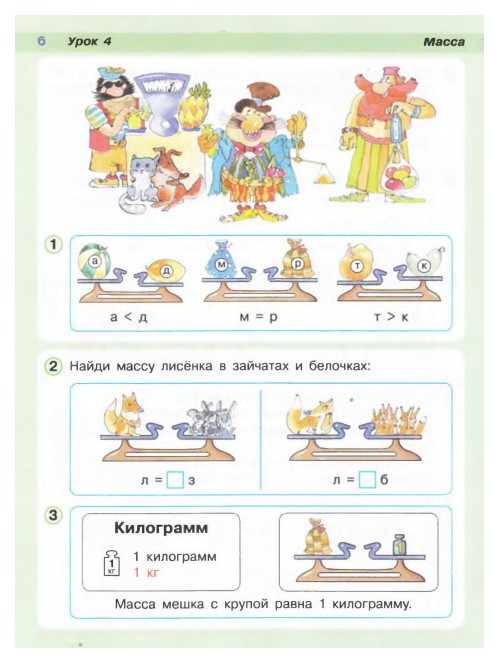 Узнай по рисунку массу одного котенка