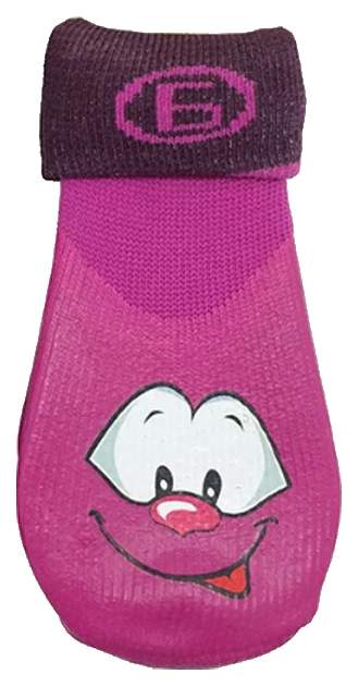 Носки для собак БАРБОСки размер 2, 4 шт фиолетовый