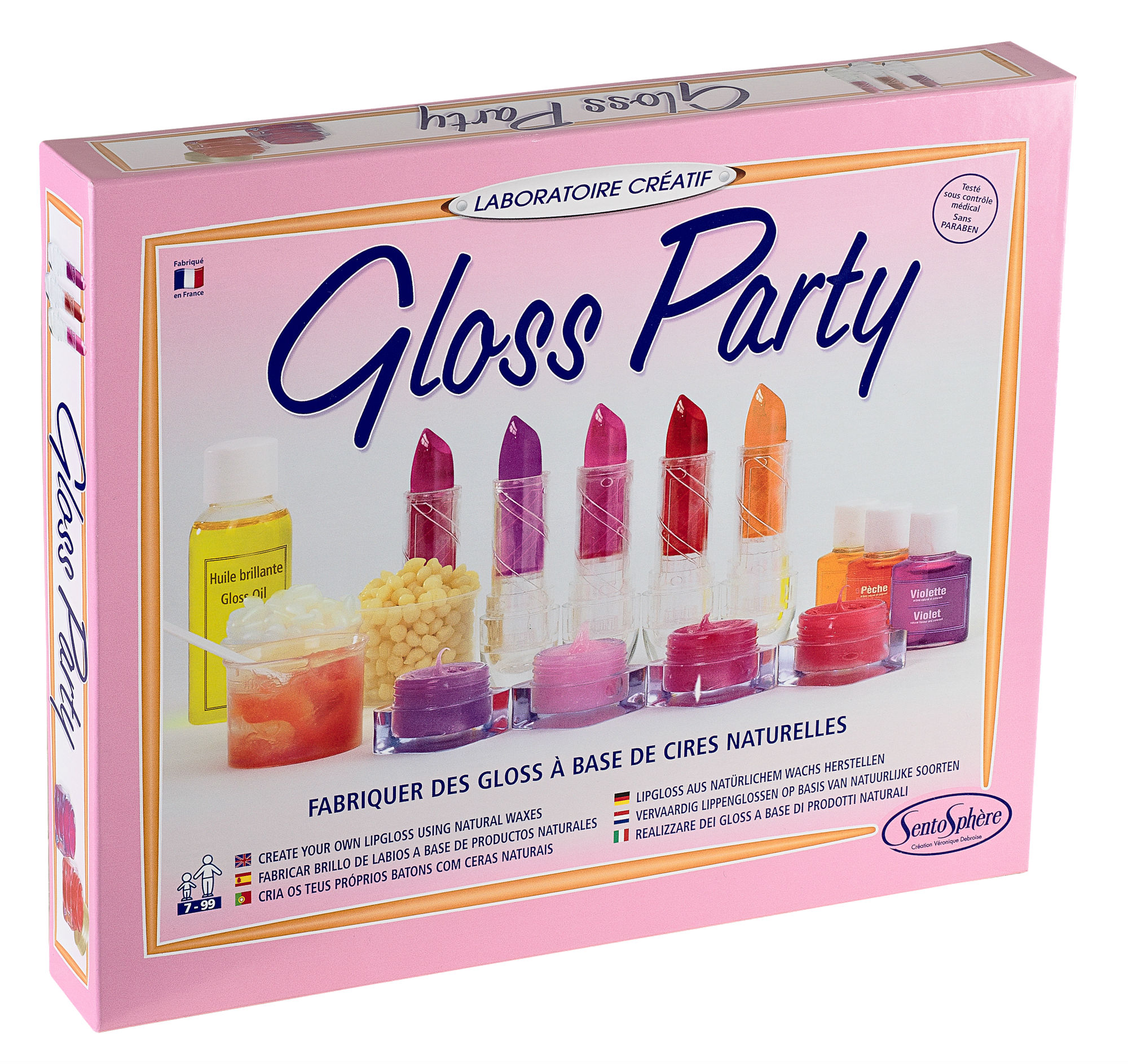 Набор для создания. Gloss Party SENTOSPHERE. SENTOSPHERE наборы. Набор для творчества Gloss Party. Набор для изготовления блеска для губ.