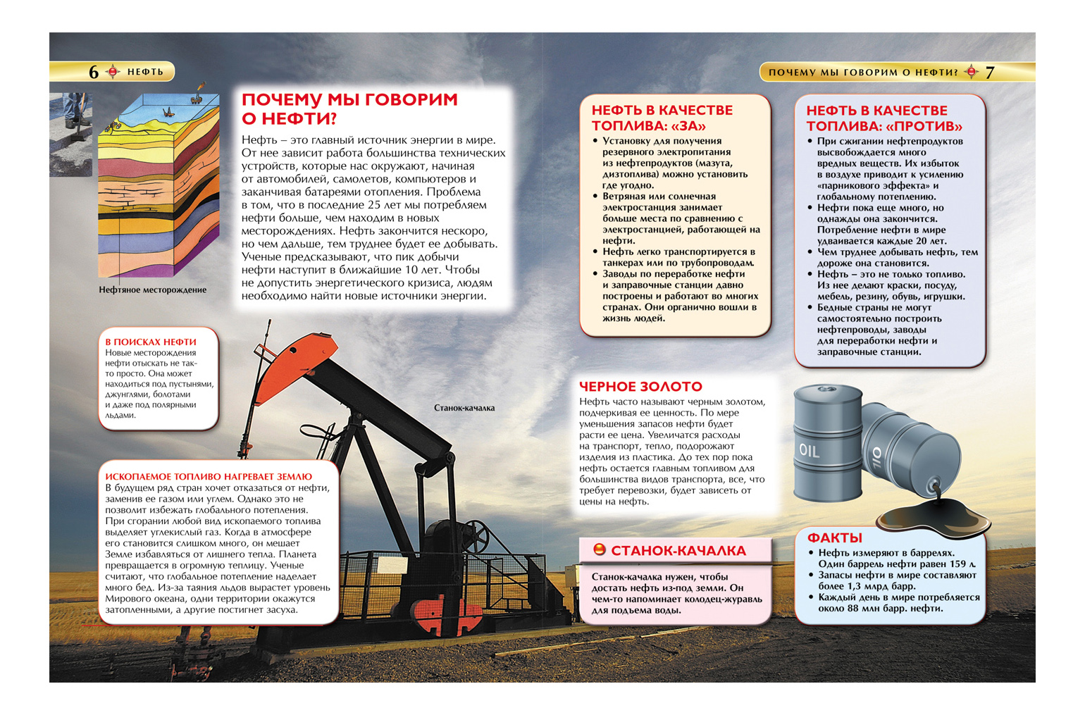 Нефть. Месторождения. Добыча. Использование. Детская Энциклопедия - купить  в ЛАС ИГРАС, цена на Мегамаркет