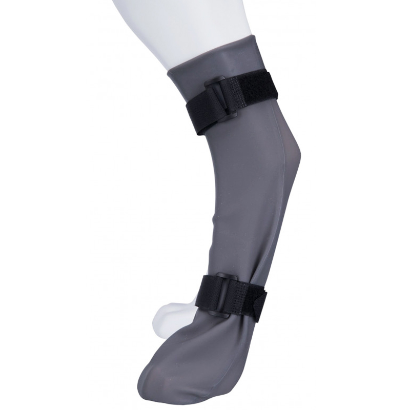 Защитный носок для собак Trixie, XL: 12 см/45 см, серый