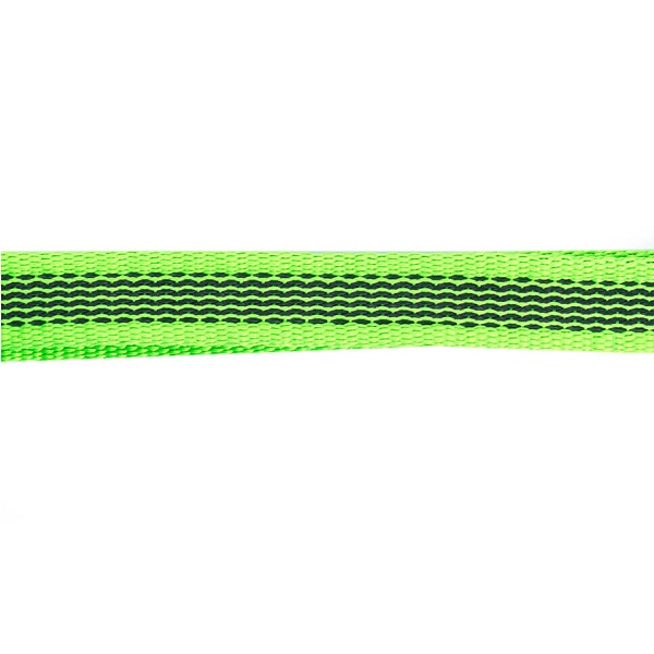 Поводок нейлоновый прорезиненный GRIPALLE 70823, ширина 18 мм, длина 150 см, салатовый