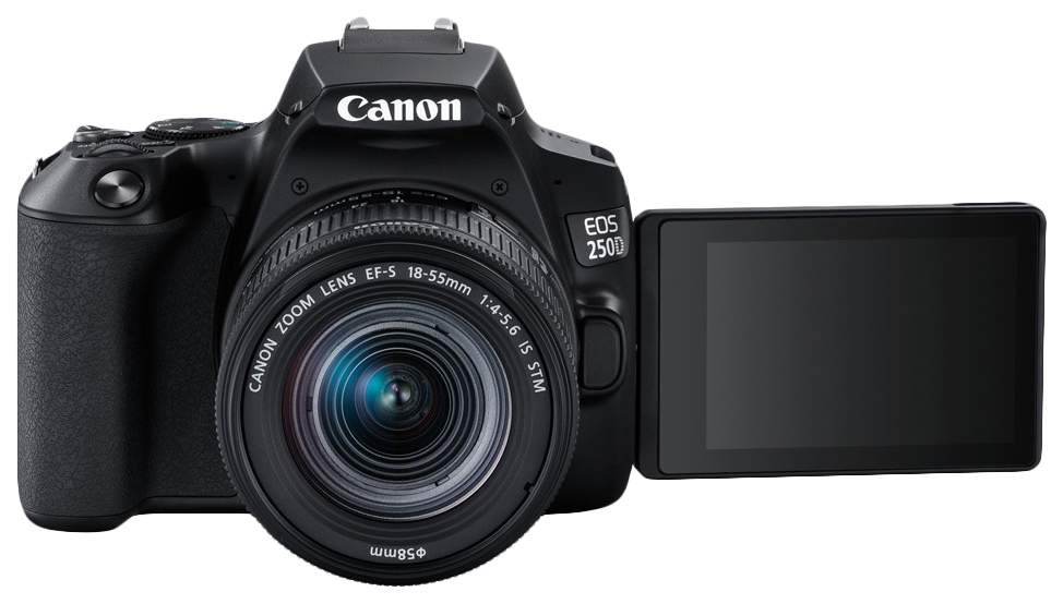 Фотоаппарат зеркальный Canon EOS 250D 18-55mm + Bag SB130 Black
