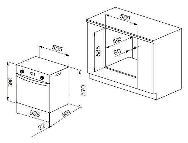 Газовый духовой шкаф korting ogg 541 cfx