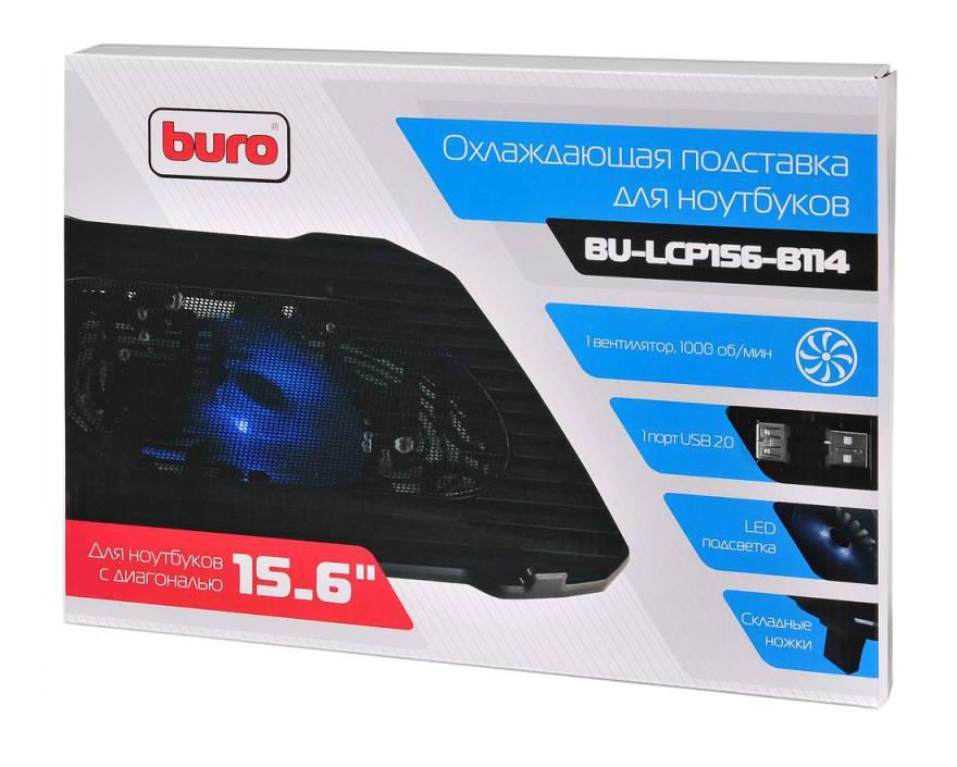 Подставка для ноутбука BURO BU-LCP156-B114