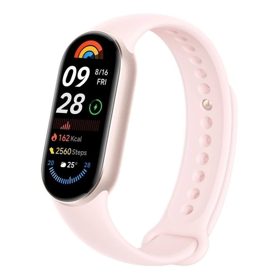 Фитнес-браслет Xiaomi Smart Band 9 розовый - купить в Mi-Shop С&C, цена на Мегамаркет