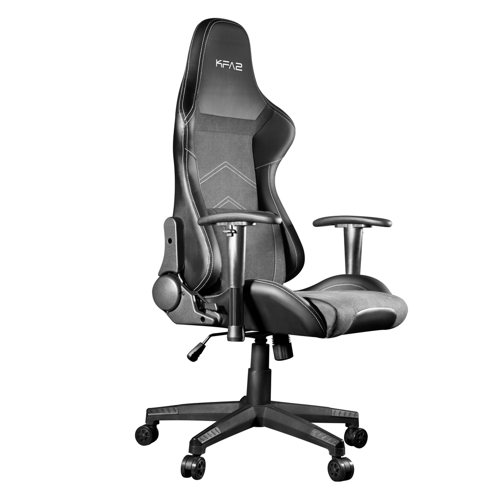 Игровое кресло KFA2 Gaming Chair 04 L Black - купить в X-PC, цена на Мегамаркет